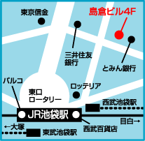 アイルクリニック 池袋の地図